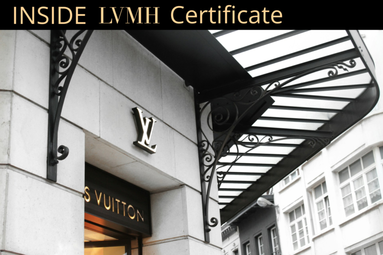 Inside LVMH Certificate | Online Course: Registration from 23 Sept to 20 Oct 2025